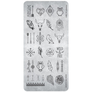 Stamping Plate 19 La Boheme