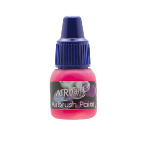 Боя за аерография AirNails Paint Neon Pink 22 – 5 ml Magnetic Nail Design - 1