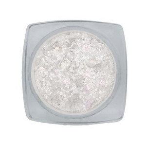 Chameleon Flakes Pearl White