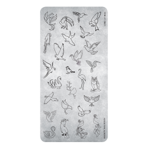 Stamping Plate 24 Birds