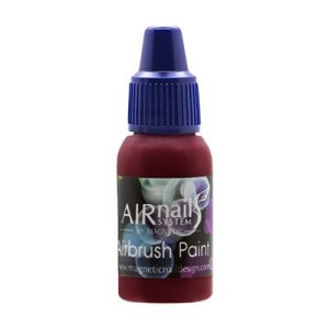 Боя за аерография AirNails Paint Burgundy 46 – 10 ml Magnetic Nail Design - 1