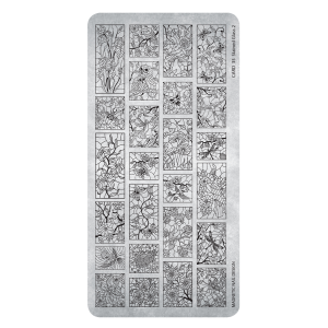 Stamping Plate 35 Stained Glass 2