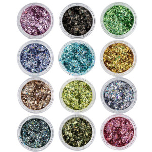 Crushed Glitter 12 colors