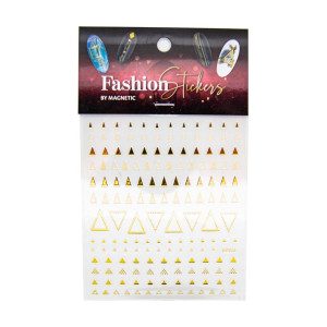 Fashion Sticker Triangle Gold