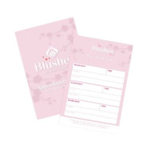 Blush Appointment Cards 50 pcs Magnetic Nail Design - 1