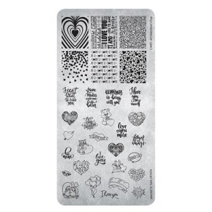 Stamping Plate 44 Valentine's Day