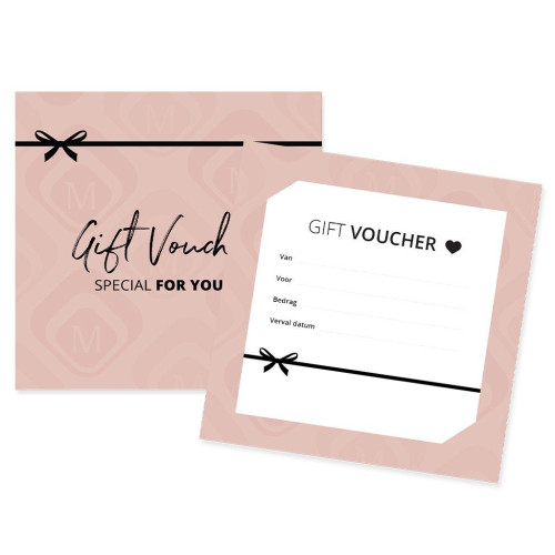 Magnetic Gift Vouchers 25 pcs