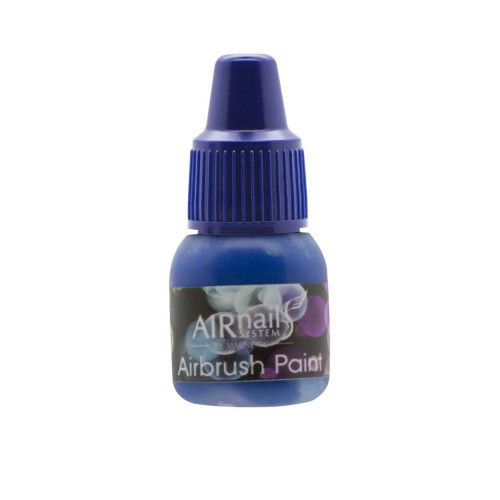 Боя за аерография AirNails Paint Pearl Blue 35 – 5 ml Magnetic Nail Design - 1