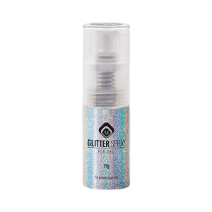 Glitter Spray Hologram Silver 17gr