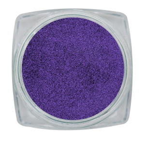 Magnetic Pigment Purple Chrome Magnetic Nail Design - 1