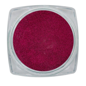 Magnetic Pigment Red Chrome Magnetic Nail Design - 1