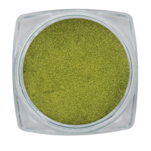 Magnetic Pigment Gold Chrome Magnetic Nail Design - 1