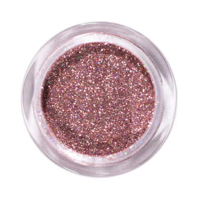 Starburst Glitter Rose Magnetic Nail Design - 1