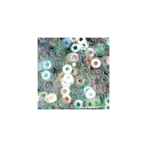 Open Circle Hologram White