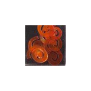 Shell Design Swirl Orange
