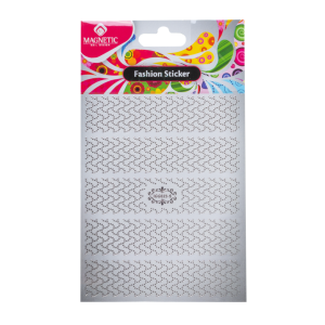 Fashion Sticker Silver 23