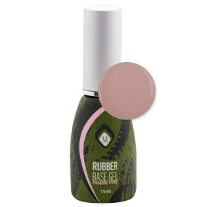 RUBBER BASE GEL FROSTED PINK , 15 ml (Kаучукова основа) TPO-FREE Magnetic Nail Design - 1