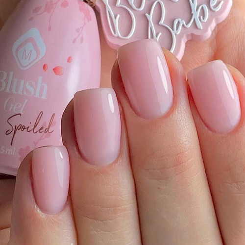 Blushes Spoiled TPO-Free – BIAB гел в бутилка, нежен розов нюанс Magnetic Nail Design - 4