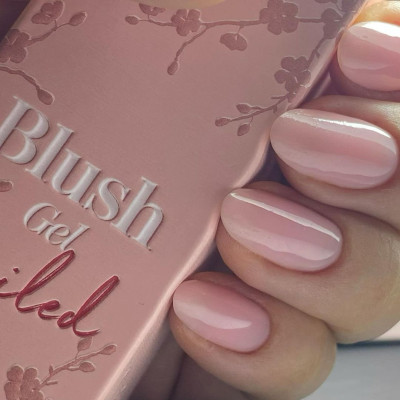 Blushes Spoiled TPO-Free – BIAB гел в бутилка, нежен розов нюанс Magnetic Nail Design - 6