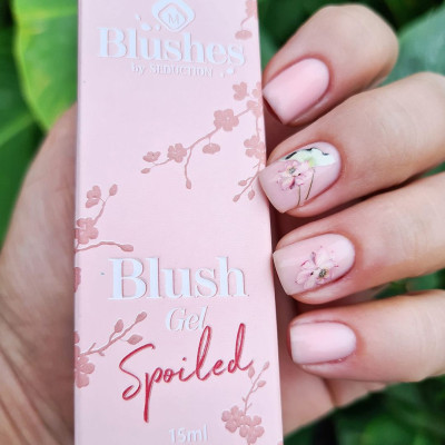 Blushes Spoiled TPO-Free – BIAB гел в бутилка, нежен розов нюанс Magnetic Nail Design - 7