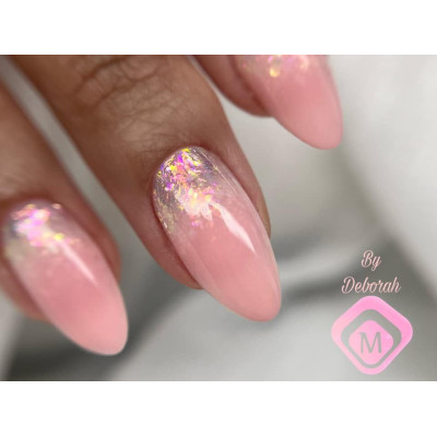 Blushes Blend Medium TPO Free Magnetic Nail Design - 4