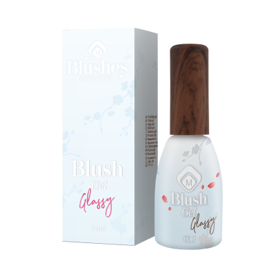 Blush Glassy 15 ml TPO Free Magnetic Nail Design - 3