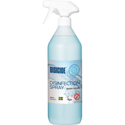 DISICIDE® SPRAY, READY TO USE - дезинфектант за ръце и плоскости, болници, градини