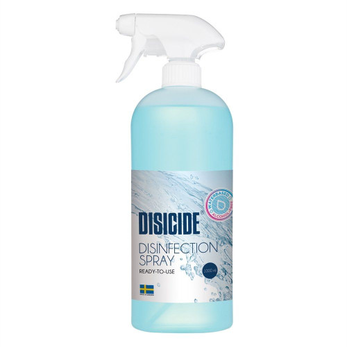DISICIDE® SPRAY, READY TO USE - дезинфектант за ръце и плоскости, болници, градини