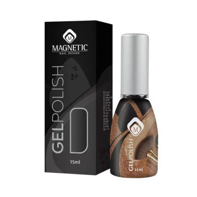 Геллак Bronzer Glitter TPO Free Magnetic Nail Design - 3