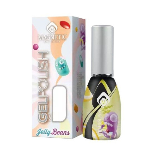 Геллак Lemon Drop TPO Free Magnetic Nail Design - 3