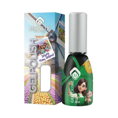 Геллак Farmers Green TPO Free Magnetic Nail Design - 3