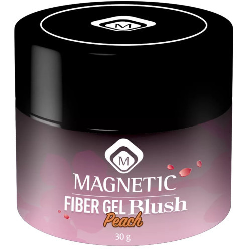 TPO-FREE Magnetic Fiber Gel Blush Peach 30 gr Magnetic Nail Design - 1