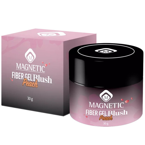 TPO-FREE Magnetic Fiber Gel Blush Peach 30 gr Magnetic Nail Design - 3