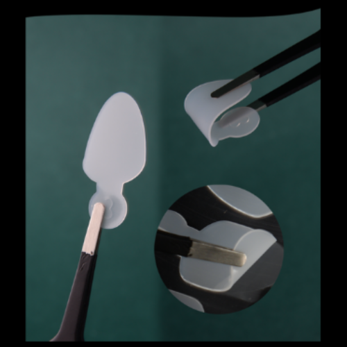 Силиконови форми за френч с горни форми (F) дълбок бадем маникюр  - 3