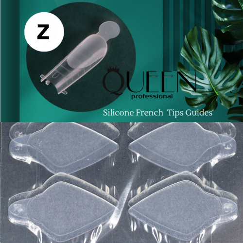 Силиконови форми за френч с горни форми (Z) edge маникюр  - 1