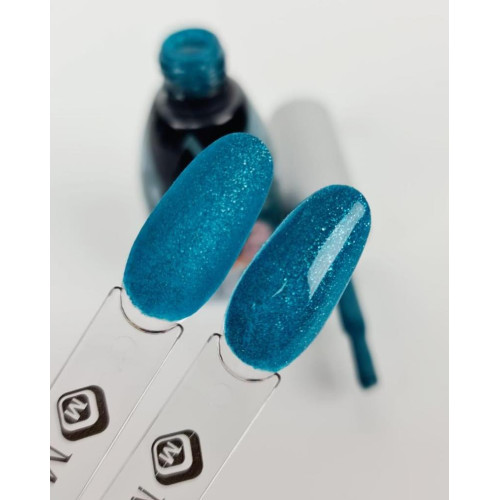 Геллак Teal Tease Glitter TPO Free Magnetic Nail Design - 5