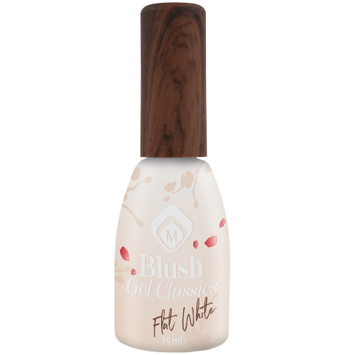 Blushes Flat White 15 ml TPO Free Magnetic Nail Design - 1 Blushes Flat White 15 ml TPO Free Magnetic Nail Design - 1