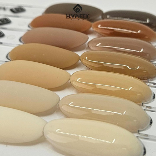 Blushes Flat White 15 ml TPO Free Magnetic Nail Design - 4 Blushes Flat White 15 ml TPO Free Magnetic Nail Design - 4