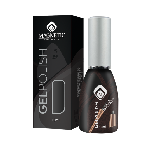 Геллак Eyeliner Glitter TPO-FREE Magnetic Nail Design - 3 Геллак Eyeliner Glitter TPO-FREE Magnetic Nail Design - 3