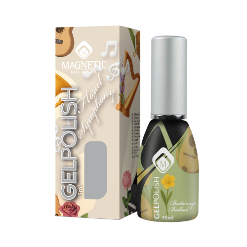 Геллак Buttercup Ballad TPO-FREE Magnetic Nail Design - 3