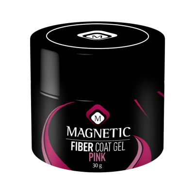 Fiber Coat Pink 30 gr Magnetic Nail Design - 2