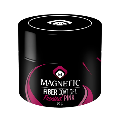 Fiber Coat Frosted Pink 30 gr Tpo-free Magnetic Nail Design - 1