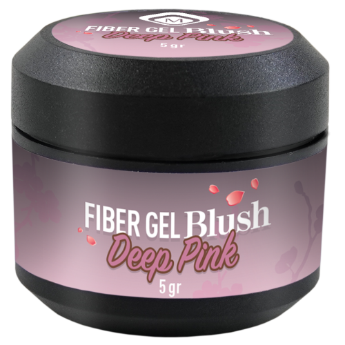 TPO-FREE Fiber Gel Blush Deep Pink 5 gr Magnetic Nail Design - 1