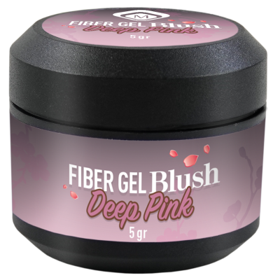 TPO-FREE Fiber Gel Blush Deep Pink 5 gr Magnetic Nail Design - 1