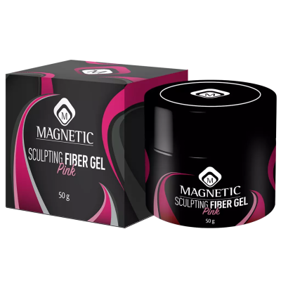 TPO-FREE Скулптуриращ Файбър Гел Розов 50гр Magnetic Nail Design - 3 TPO-FREE Скулптуриращ Файбър Гел Розов 50гр Magnetic Nail Design - 3