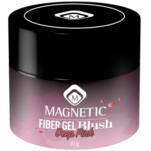 TPO-FREE Fiber Gel Blush Deep Pink 30 gr Magnetic Nail Design - 5 TPO-FREE Fiber Gel Blush Deep Pink 30 gr Magnetic Nail Design - 5