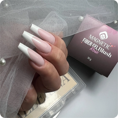 TPO-FREE Файбър Гел Blush Rose 5гр Magnetic Nail Design - 3