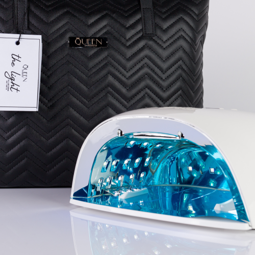 Професионална лампа The Light UV/LED Бял корпус със червена светлина.  - 5