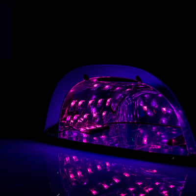 Професионална лампа The Light Черeн корпус със червена светлина  - 6