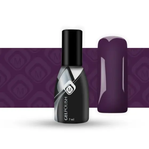 Геллак лилав 2 - Gelpolish Purple 2 Magnetic Nail Design - 1